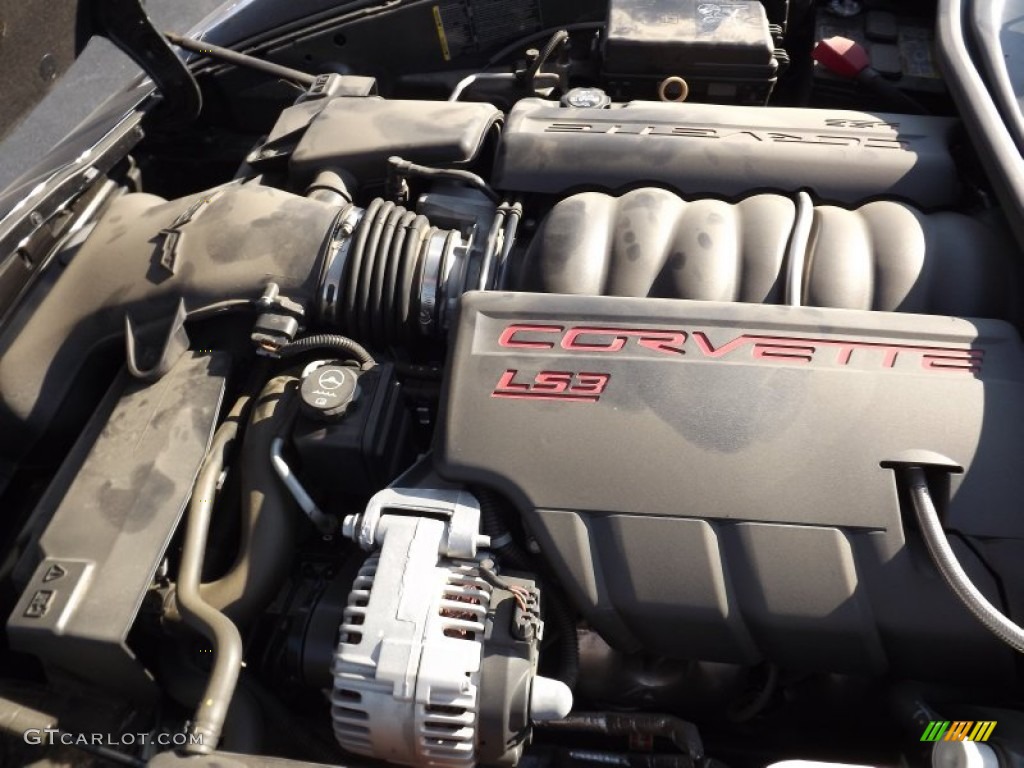 2010 Chevrolet Corvette Convertible 6.2 Liter OHV 16-Valve LS3 V8 Engine Photo #54927235
