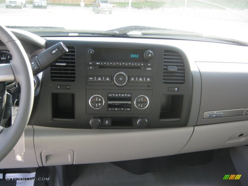 2012 Sierra 1500 SLE Crew Cab - Summit White / Dark Titanium/Light Titanium photo #10