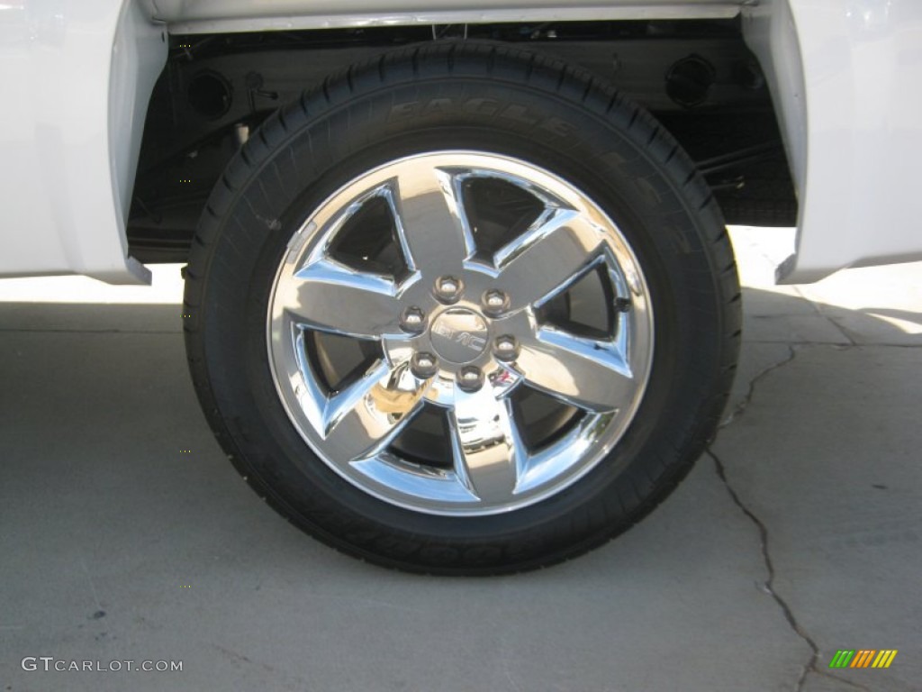 2012 Sierra 1500 SLE Crew Cab - Summit White / Dark Titanium/Light Titanium photo #21