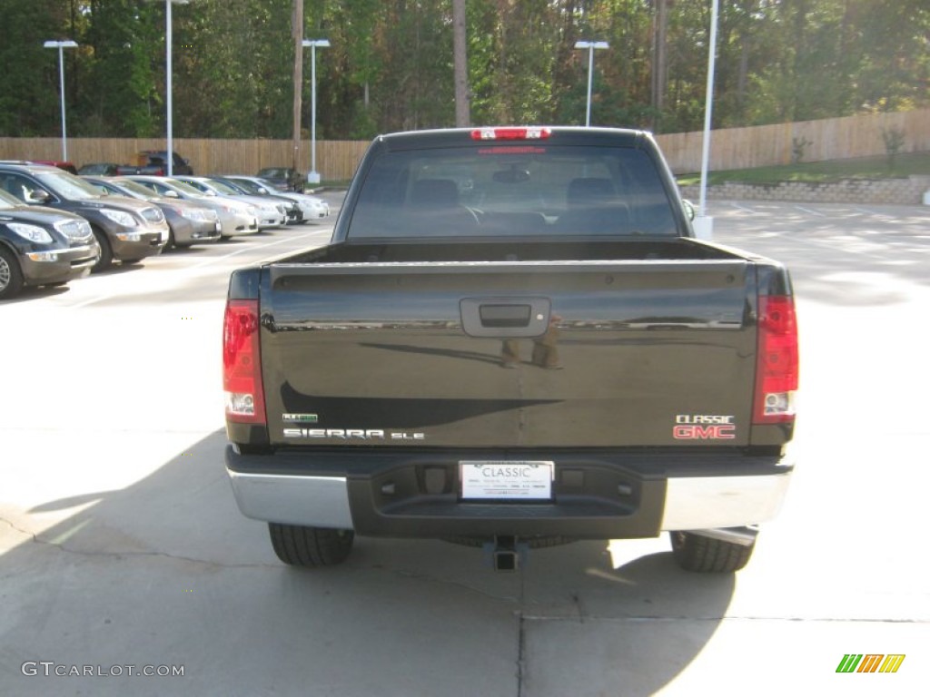 2012 Sierra 1500 SLE Crew Cab - Onyx Black / Dark Titanium/Light Titanium photo #4