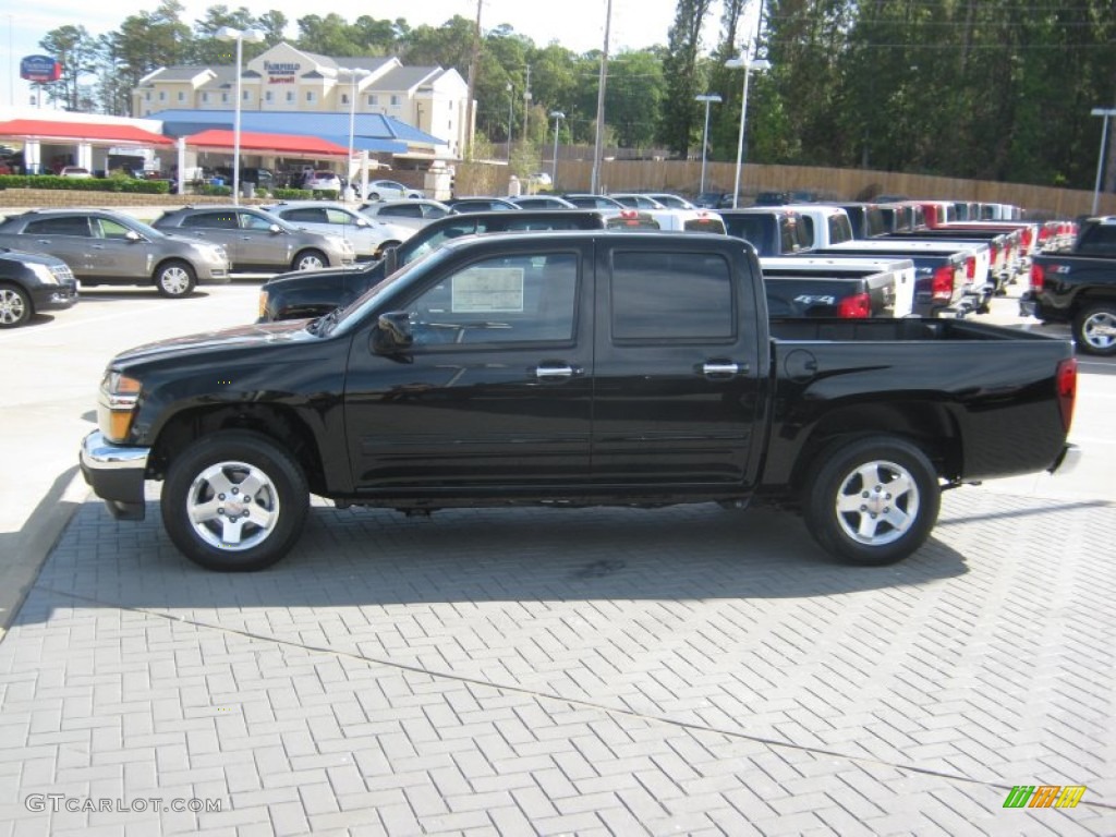 Onyx Black 2012 GMC Canyon SLE Crew Cab Exterior Photo #54928180