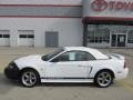 2002 Oxford White Ford Mustang V6 Convertible  photo #2