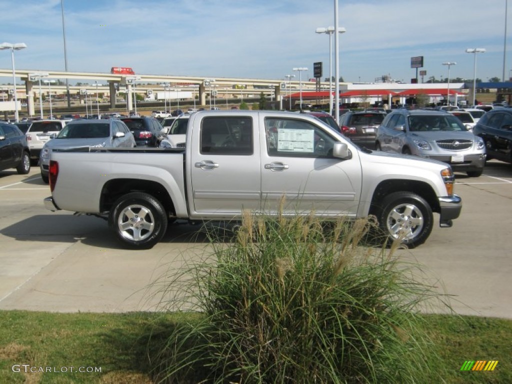 Pure Silver Metallic 2012 GMC Canyon SLE Crew Cab Exterior Photo #54928432
