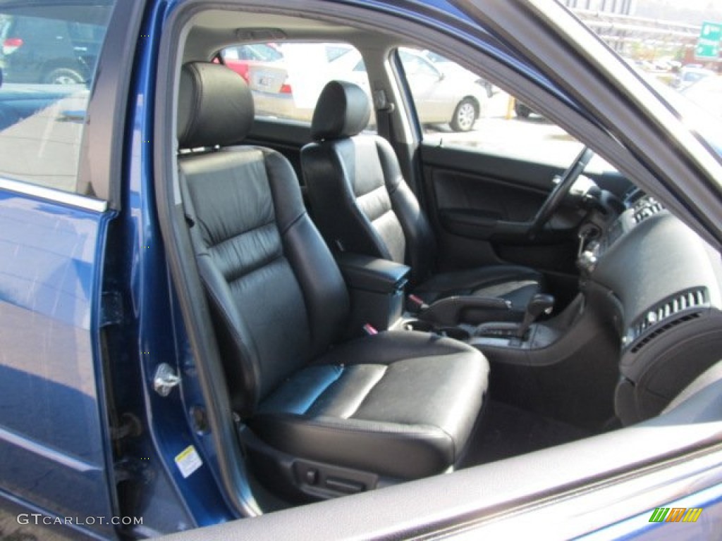 2006 Accord EX-L V6 Sedan - Sapphire Blue Pearl / Black photo #12