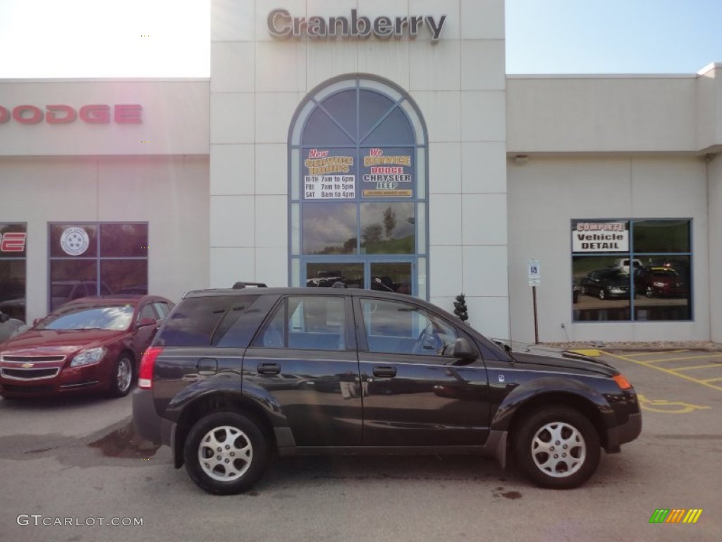 2002 VUE V6 AWD - Black Silver / Gray photo #1