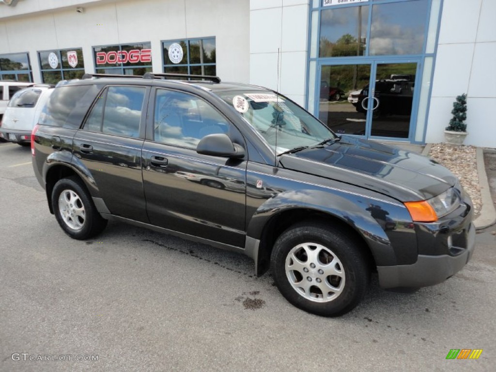 2002 VUE V6 AWD - Black Silver / Gray photo #2