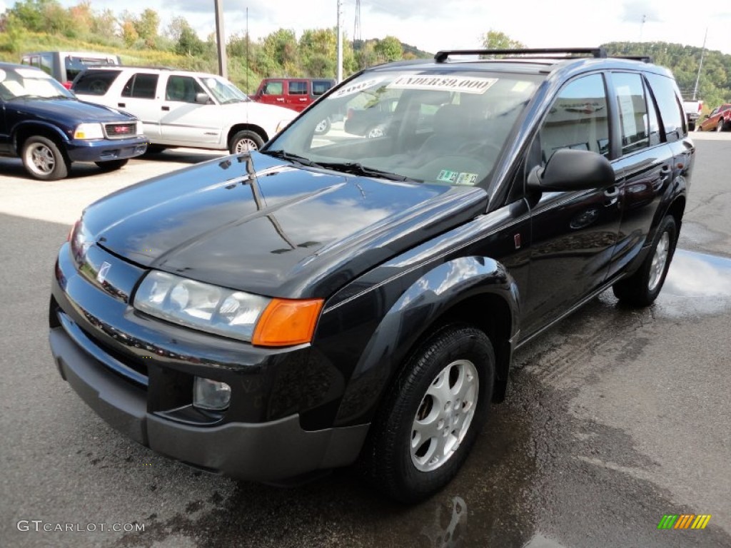 2002 VUE V6 AWD - Black Silver / Gray photo #4