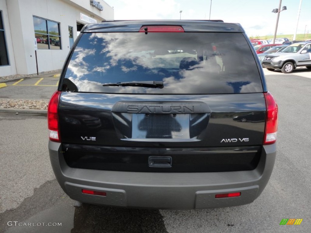 2002 VUE V6 AWD - Black Silver / Gray photo #7