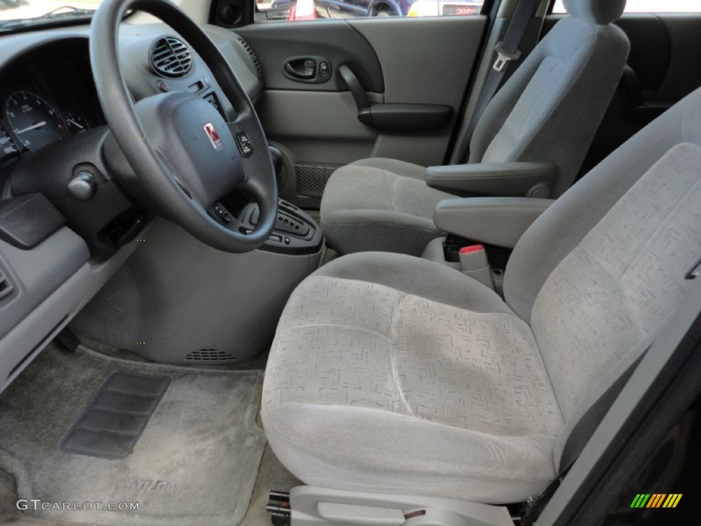 Gray Interior 2002 Saturn VUE V6 AWD Photo #54932449
