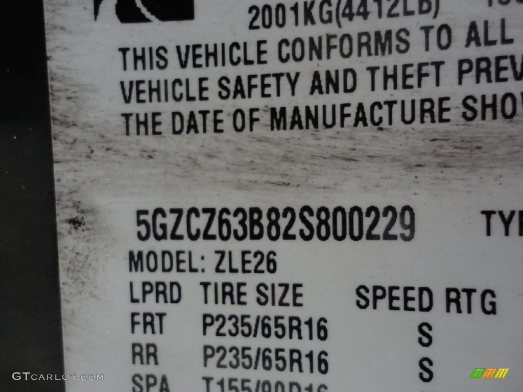 2002 VUE V6 AWD - Black Silver / Gray photo #25