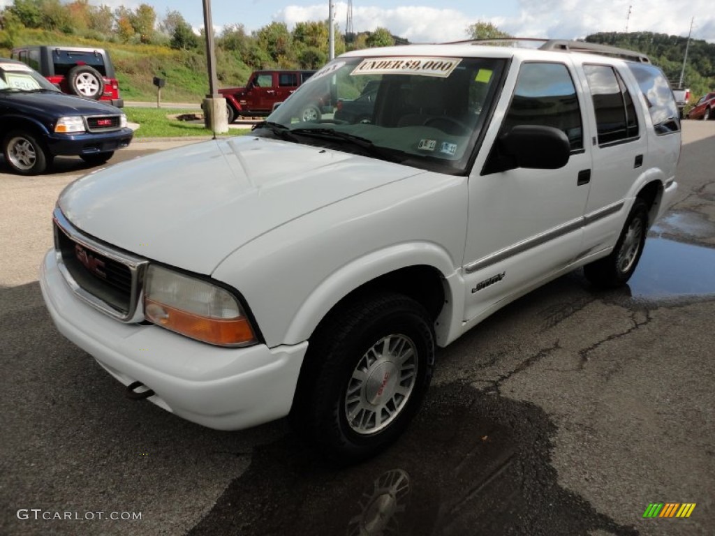 2001 Jimmy SLE 4x4 - Summit White / Pewter photo #4