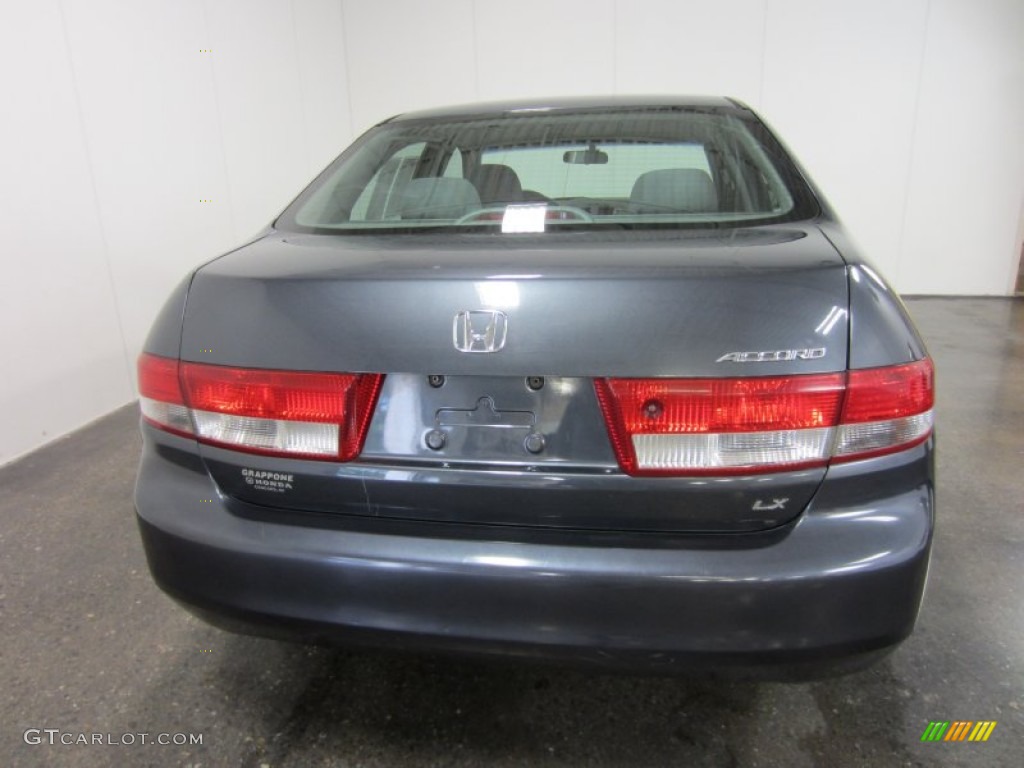 2003 Accord LX Sedan - Graphite Pearl / Gray photo #10