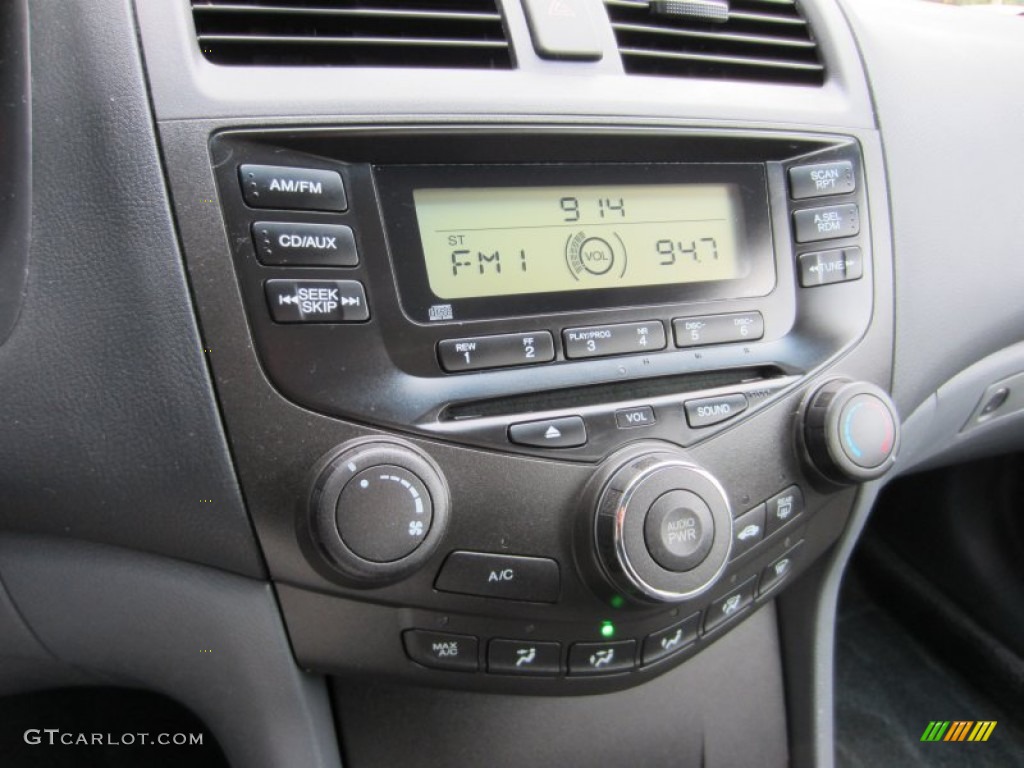 2003 Accord LX Sedan - Graphite Pearl / Gray photo #26