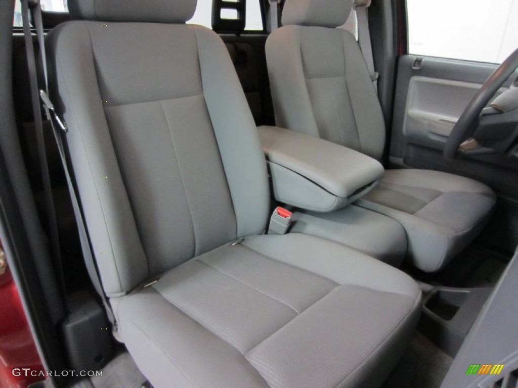 Medium Slate Gray Interior 2006 Dodge Dakota SLT Club Cab 4x4 Photo #54933328