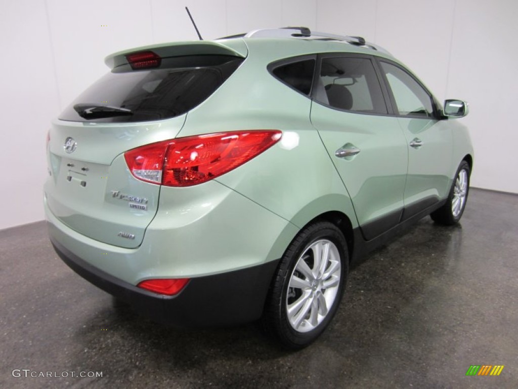 Kiwi Green 2011 Hyundai Tucson GLS AWD Exterior Photo #54933514