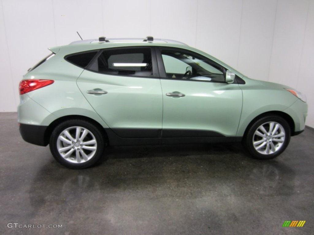 Kiwi Green 2011 Hyundai Tucson GLS AWD Exterior Photo #54933532