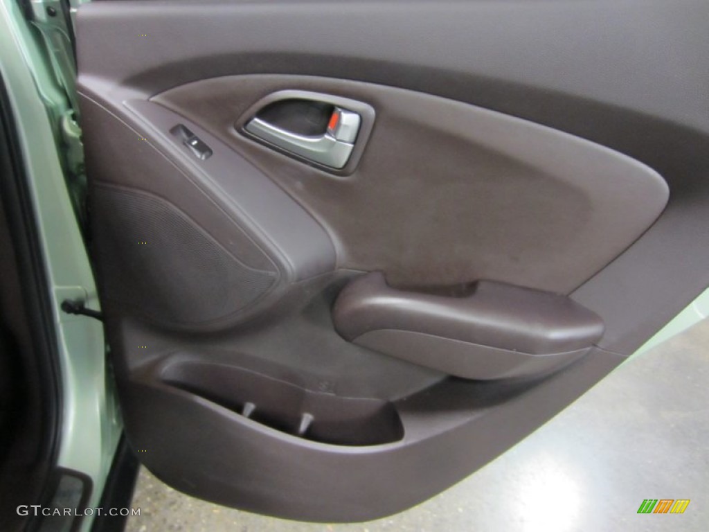 2011 Hyundai Tucson GLS AWD Taupe Door Panel Photo #54933610