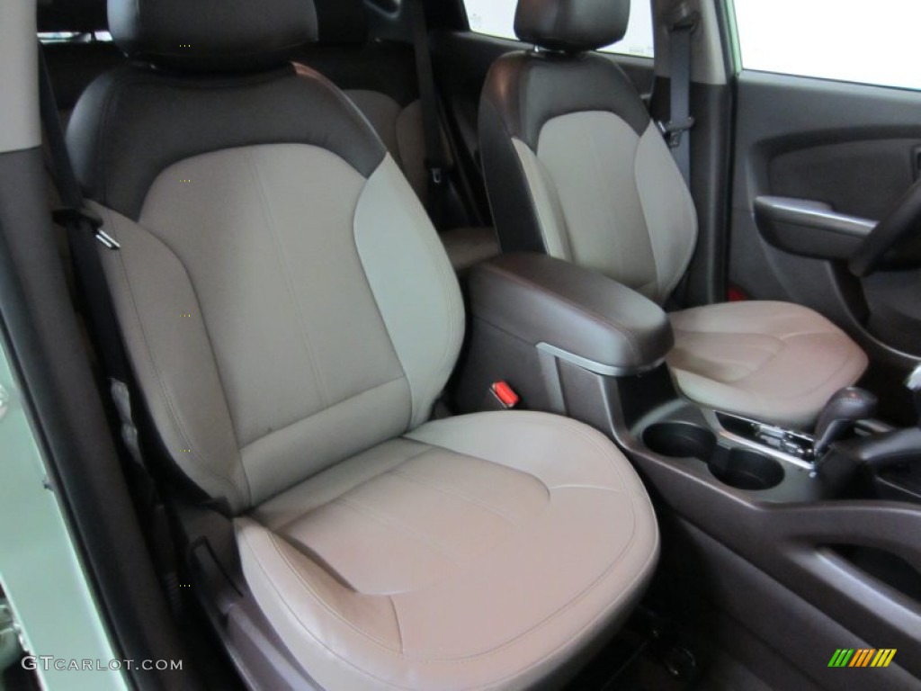 Taupe Interior 2011 Hyundai Tucson GLS AWD Photo #54933619
