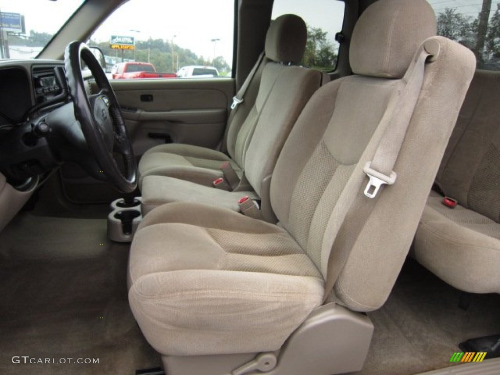 Tan Interior 2003 Chevrolet Silverado 2500HD LS Extended Cab 4x4 Photo #54933721