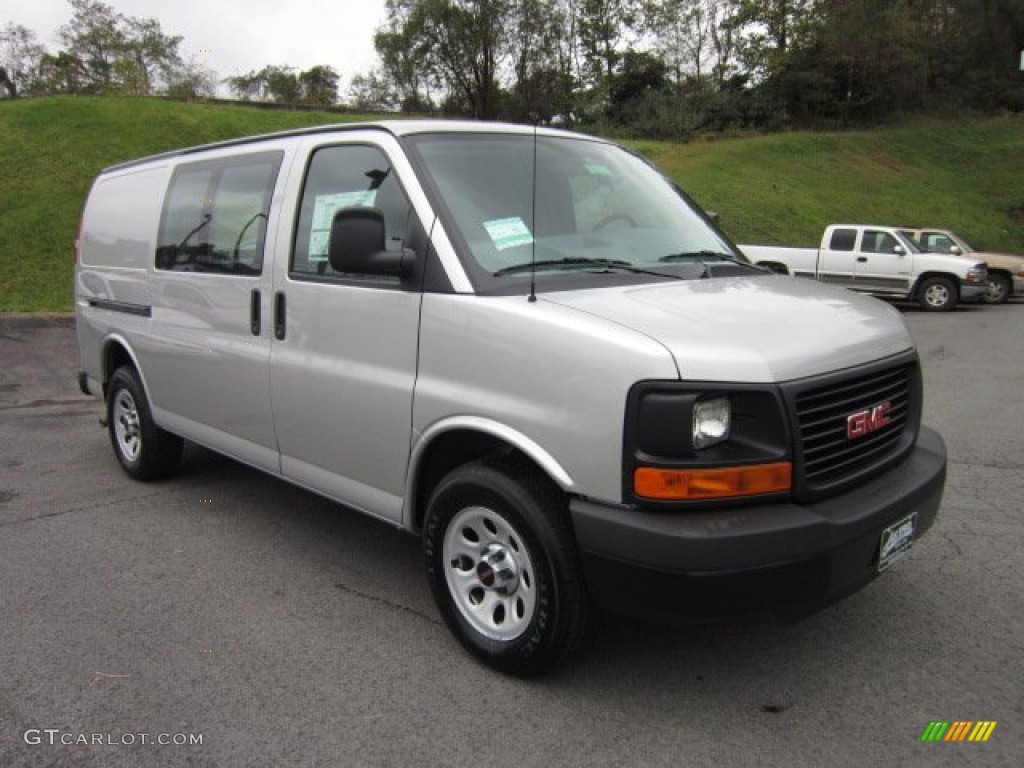Pure Silver Metallic 2012 GMC Savana Van 1500 Cargo Exterior Photo #54934129