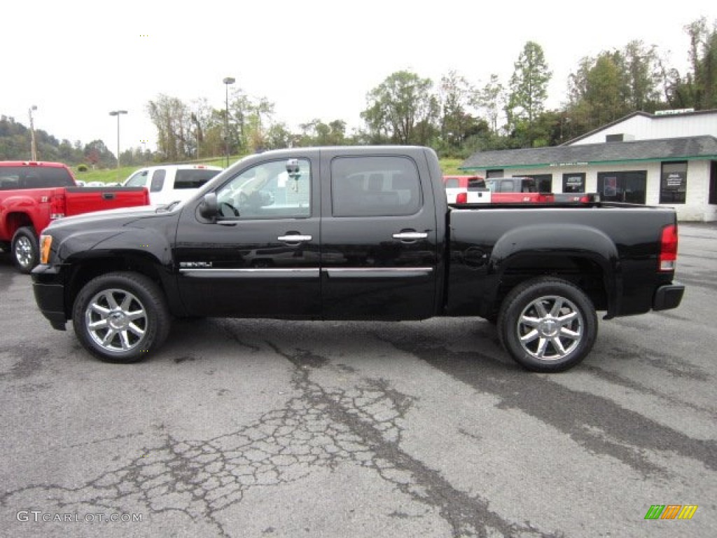 Onyx Black 2012 GMC Sierra 1500 Denali Crew Cab 4x4 Exterior Photo #54934331