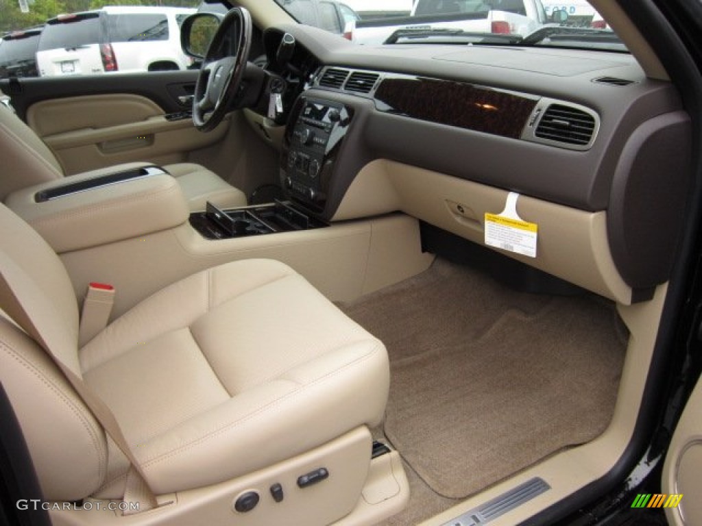Cocoa/Light Cashmere Interior 2012 GMC Sierra 1500 Denali Crew Cab 4x4 Photo #54934387