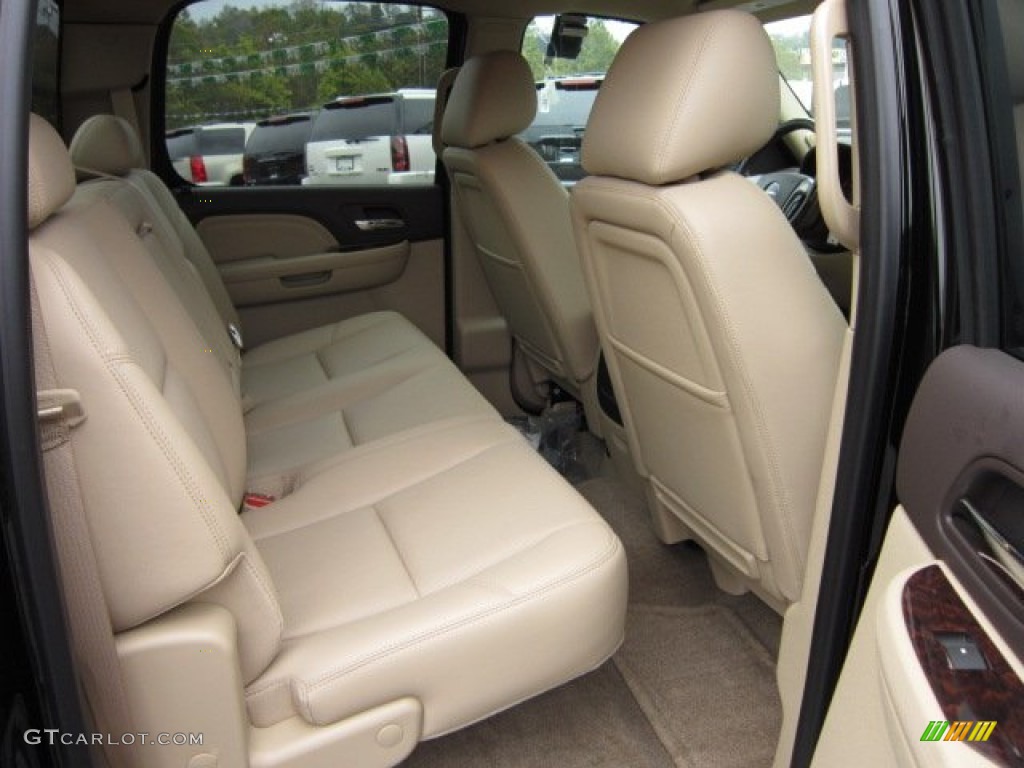 Cocoa/Light Cashmere Interior 2012 GMC Sierra 1500 Denali Crew Cab 4x4 Photo #54934396