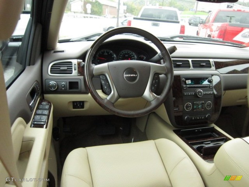 2012 GMC Sierra 1500 Denali Crew Cab 4x4 Cocoa/Light Cashmere Dashboard Photo #54934423