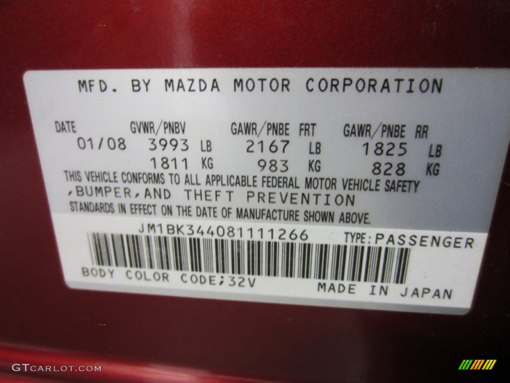 2008 MAZDA3 s Grand Touring Hatchback - Copper Red Mica / Black photo #10