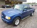 2010 Vista Blue Metallic Ford Ranger Sport SuperCab 4x4  photo #8