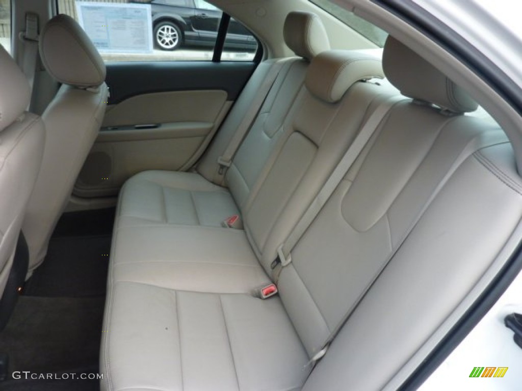 2011 Fusion SEL V6 - White Suede / Camel photo #11