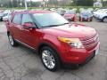 2011 Red Candy Metallic Ford Explorer Limited 4WD  photo #6