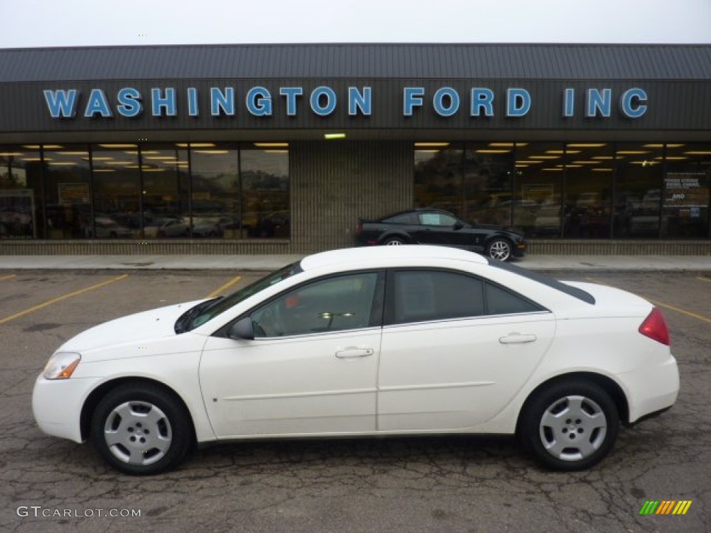 2007 G6 Sedan - Ivory White / Ebony photo #1