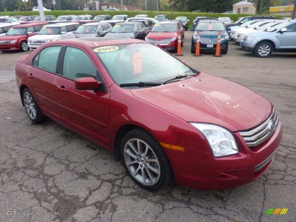 Redfire Metallic 2009 Ford Fusion SE Exterior Photo #54939090