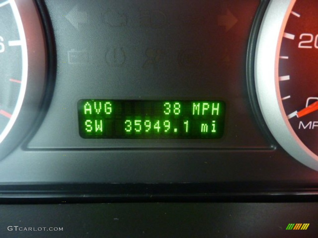 2009 Fusion SE - Redfire Metallic / Red/Charcoal Black Leather photo #20