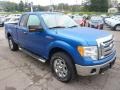 2009 Blue Flame Metallic Ford F150 XLT SuperCab 4x4  photo #6