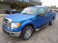 2009 Blue Flame Metallic Ford F150 XLT SuperCab 4x4  photo #8