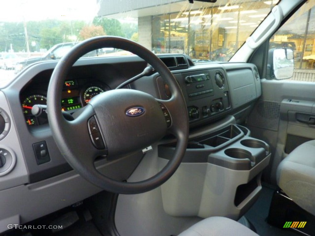 2012 Ford E Series Van E250 Cargo Medium Flint Dashboard Photo #54939664