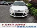 2012 White Platinum Tricoat Metallic Ford Focus SEL 5-Door  photo #3