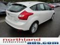 2012 White Platinum Tricoat Metallic Ford Focus SEL 5-Door  photo #8