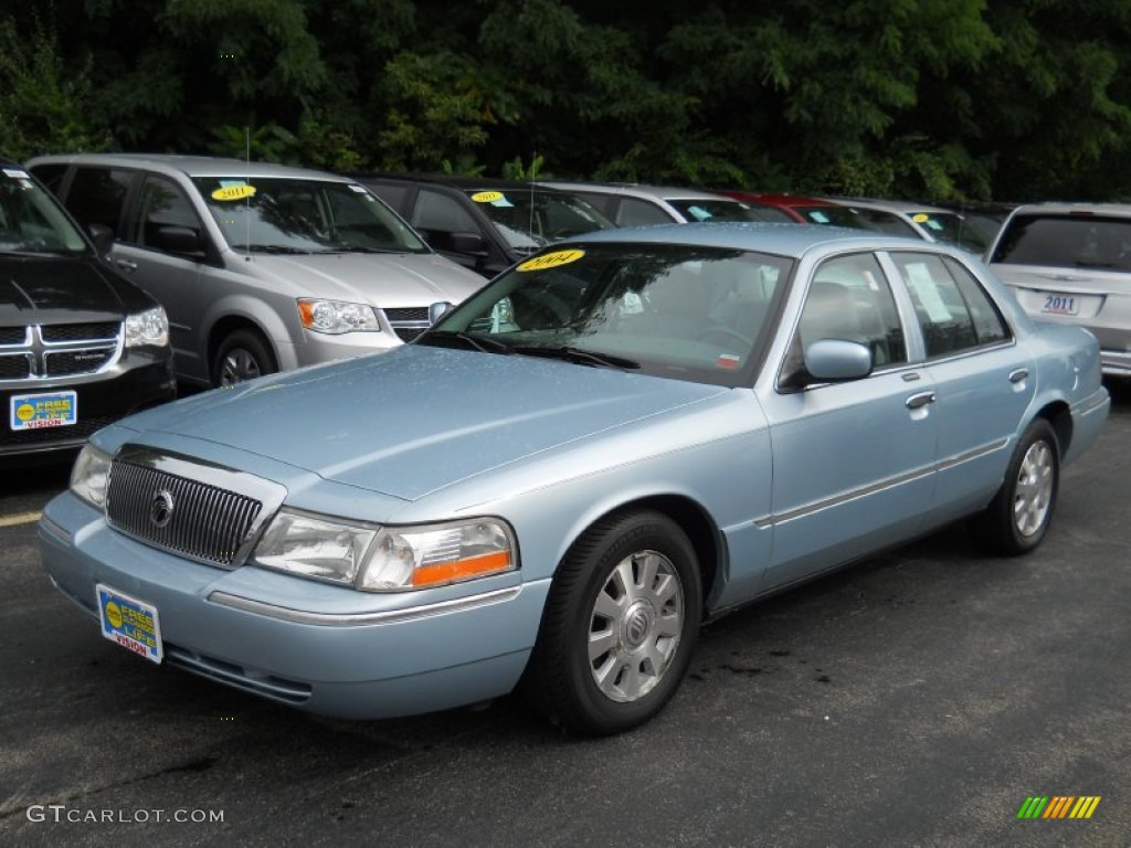 2004 Grand Marquis LS - Light Ice Blue Metallic / Light Flint photo #1