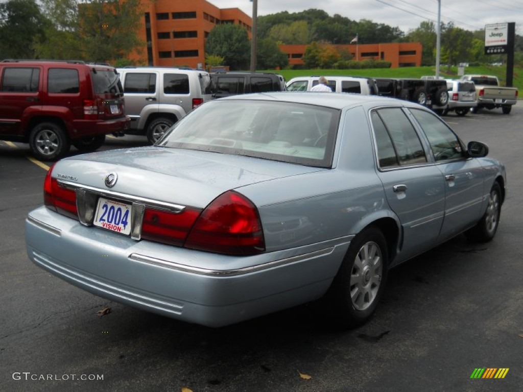 2004 Grand Marquis LS - Light Ice Blue Metallic / Light Flint photo #2