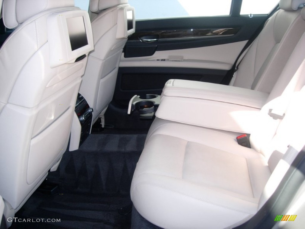 Bmw oyster and black nappa leather