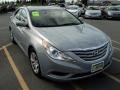 Iridescent Silver Blue Metallic - Sonata GLS Photo No. 11
