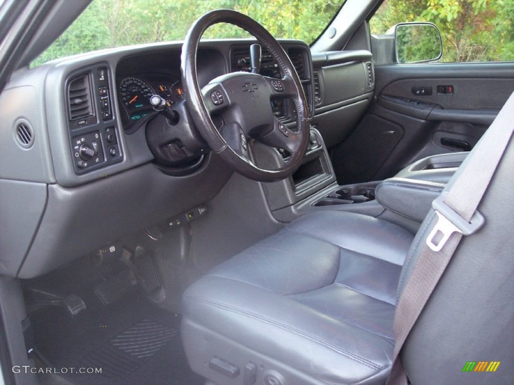 Dark Charcoal Interior 2003 Chevrolet Silverado 3500 LT Extended Cab 4x4 Dually Photo #54945713