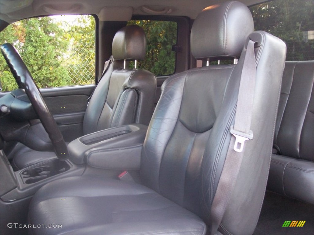 Dark Charcoal Interior 2003 Chevrolet Silverado 3500 LT Extended Cab 4x4 Dually Photo #54945722