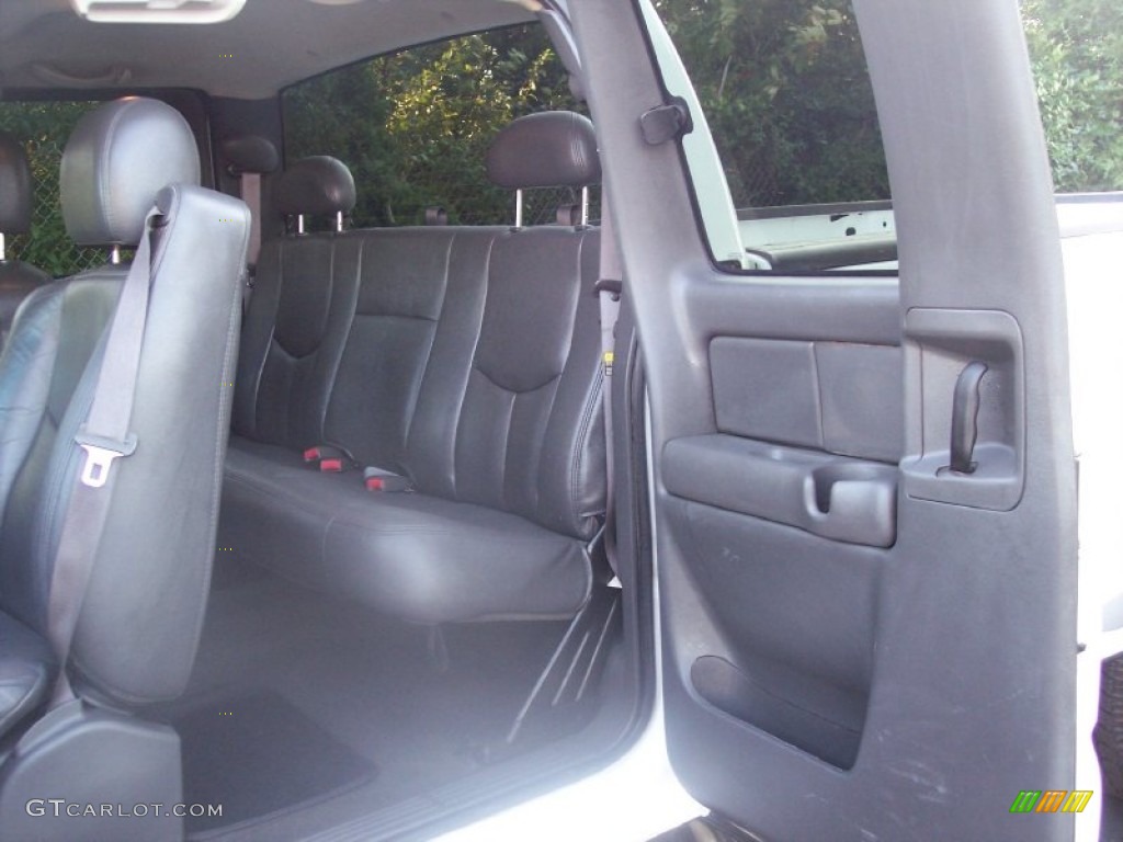 2003 Silverado 3500 LT Extended Cab 4x4 Dually - Summit White / Dark Charcoal photo #36
