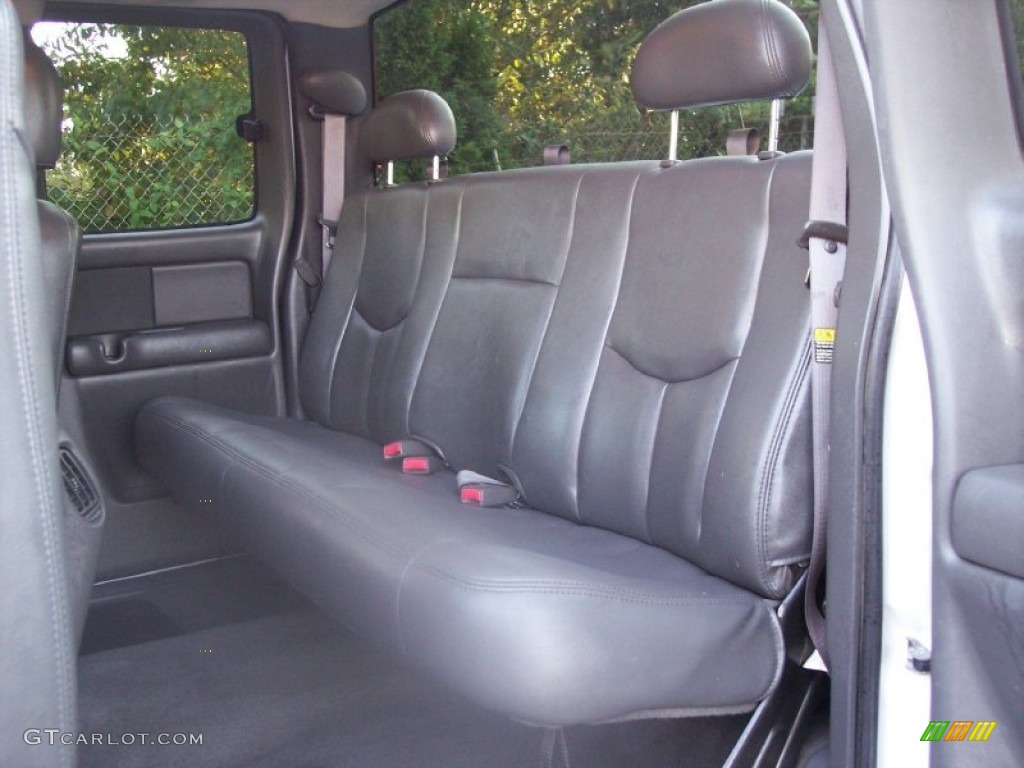 Dark Charcoal Interior 2003 Chevrolet Silverado 3500 LT Extended Cab 4x4 Dually Photo #54945766