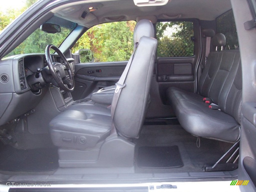 Dark Charcoal Interior 2003 Chevrolet Silverado 3500 LT Extended Cab 4x4 Dually Photo #54945775