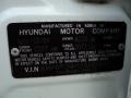 2002 Noble White Hyundai Sonata LX V6  photo #4